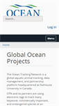 Mobile Screenshot of members.oceantrack.org